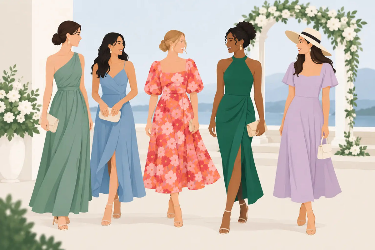Best Dresses for Wedding Guests, Chosen Well