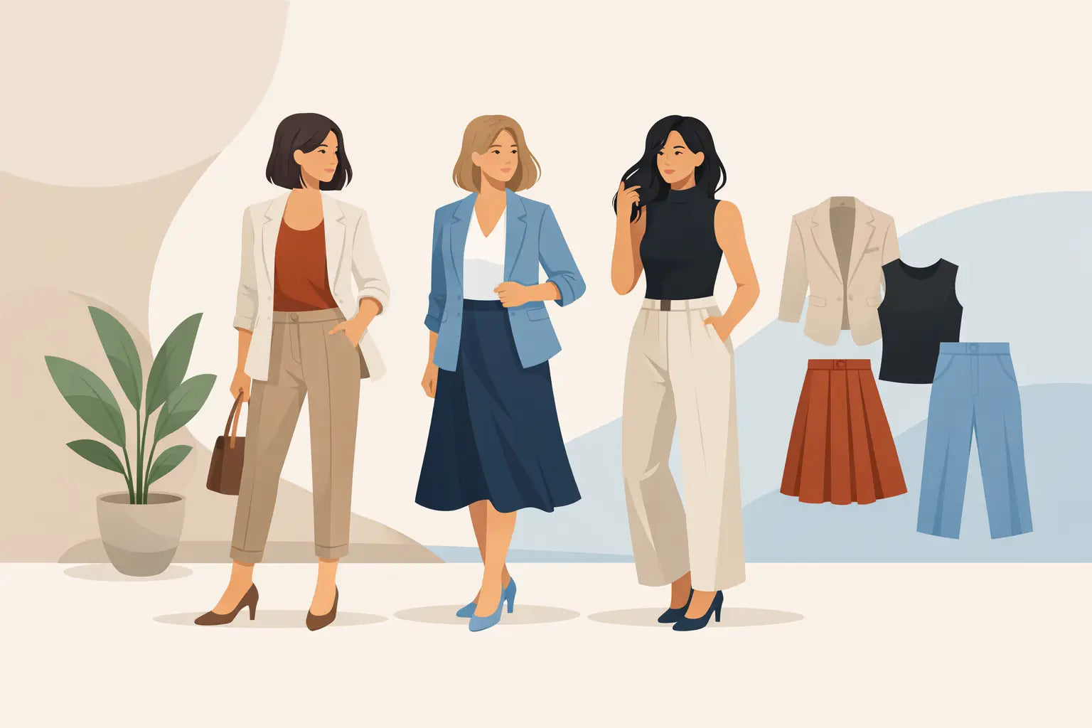 Women’s Coordinating Separates, Considered