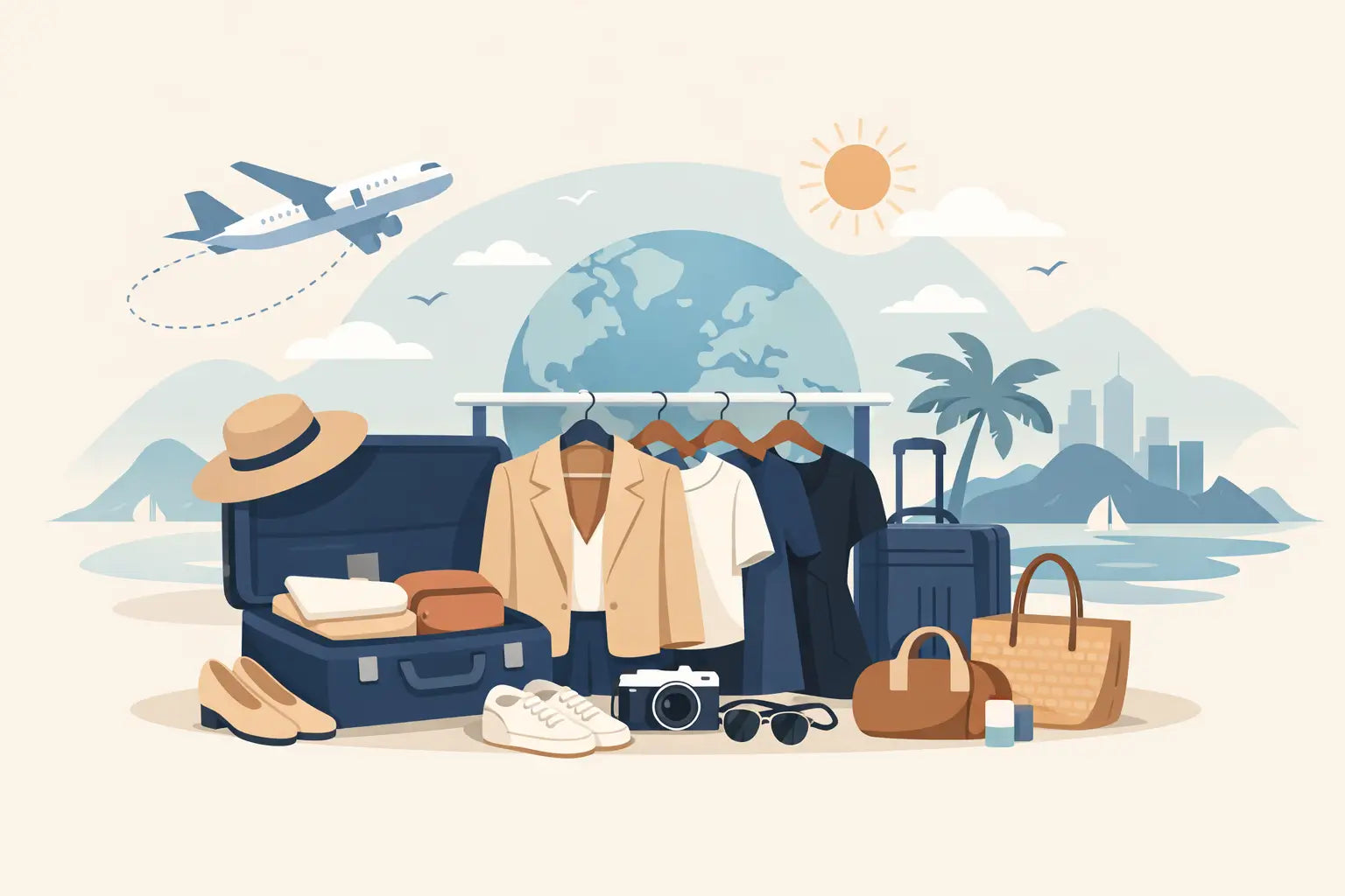 A Travel Capsule Wardrobe That Goes Further
