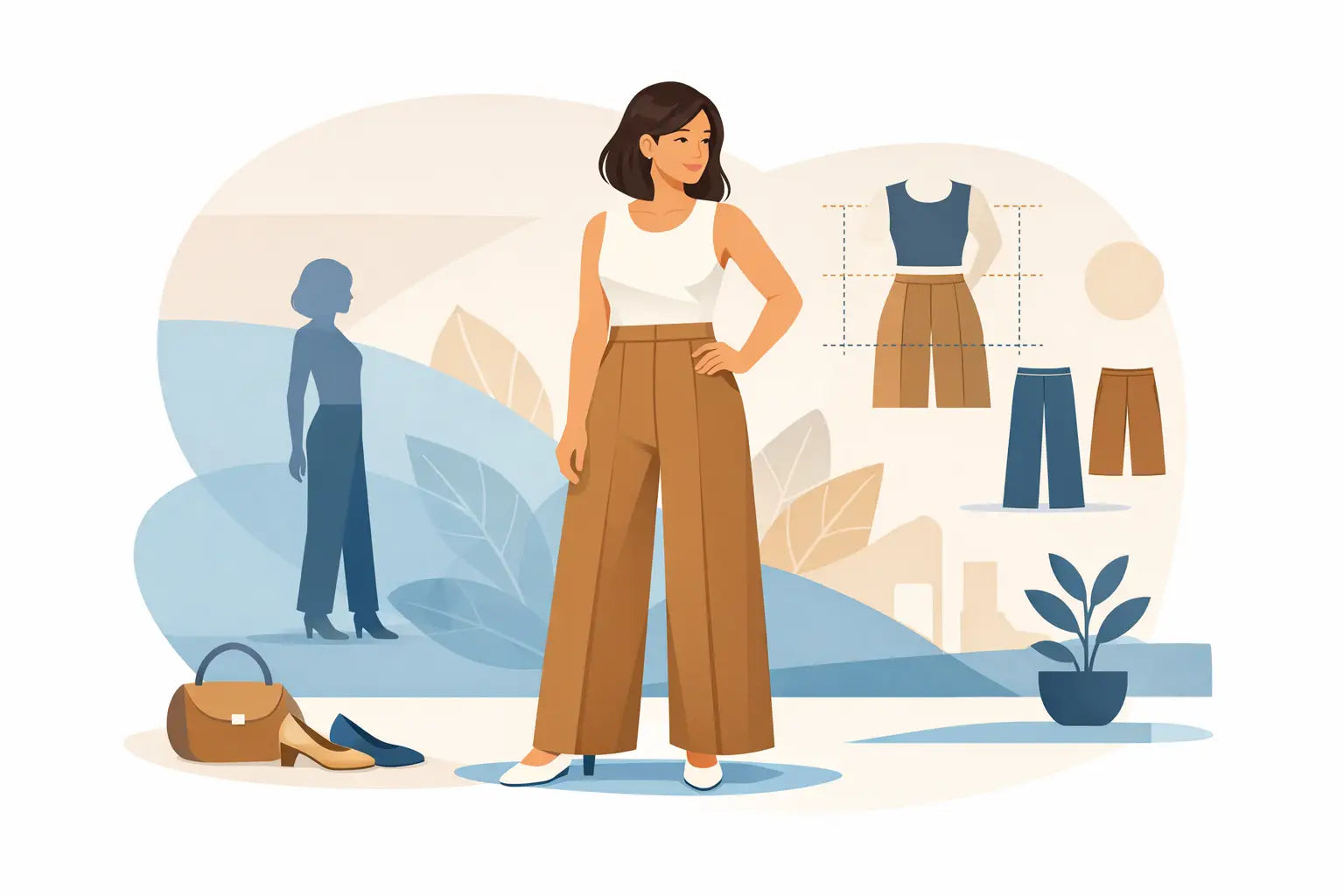 Women's Petite Wide Leg Guide for Better Proportions
