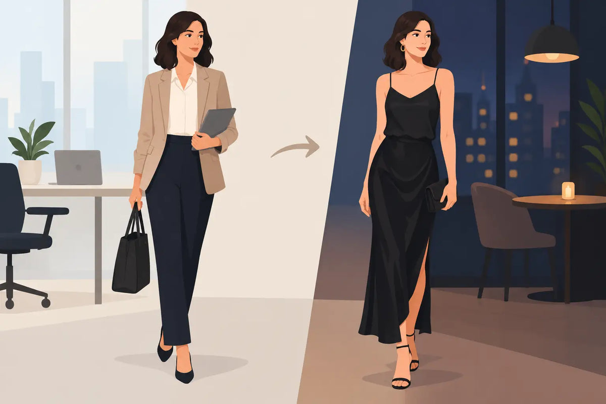 A Work to Evening Outfit Example That Works