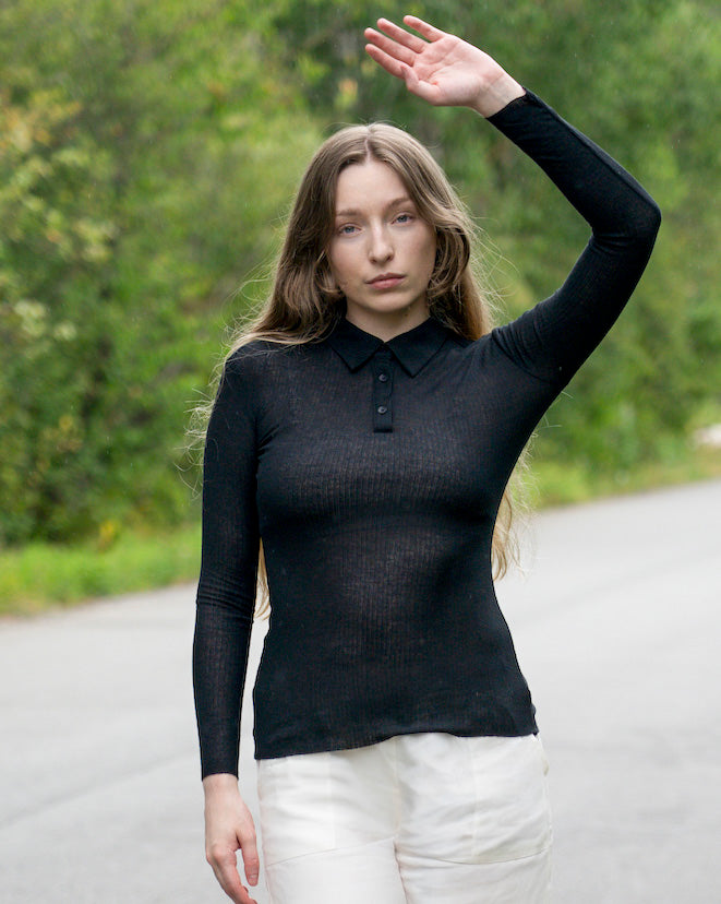 Voss Polo Rib Top