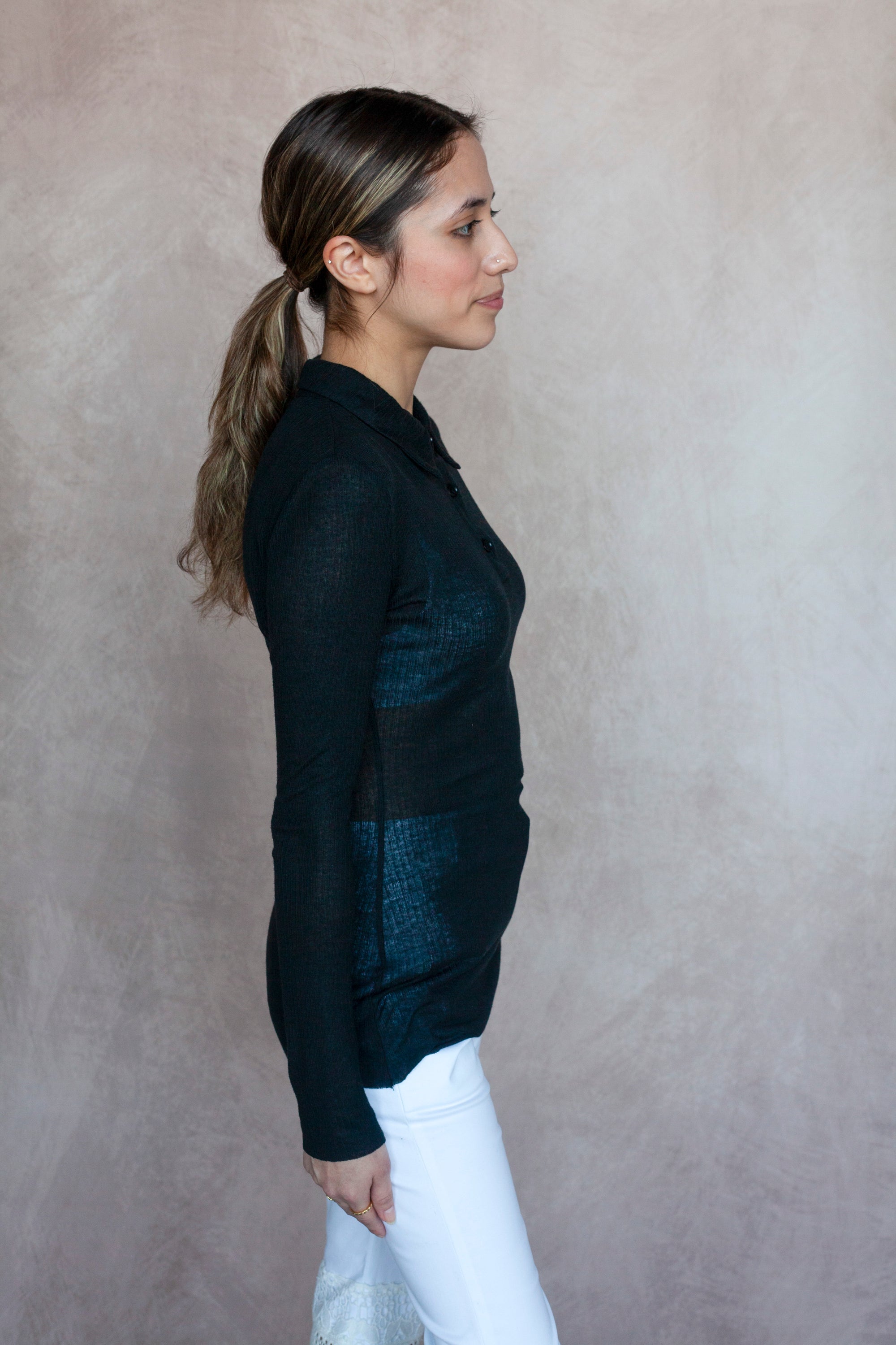 Voss Polo Rib Top